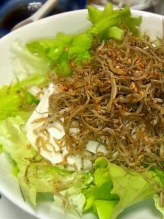 カラカラじゃこの豆腐サラダ♪-レシピのメイン写真