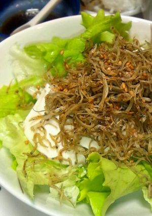 カラカラじゃこの豆腐サラダ♪-レシピのメイン写真