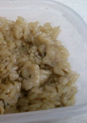 炊込鶏皮御飯-レシピのメイン写真