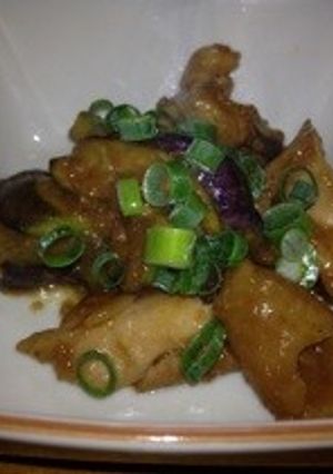 手作り醤油麹で鶏と茄子の炒め物-レシピのメイン写真