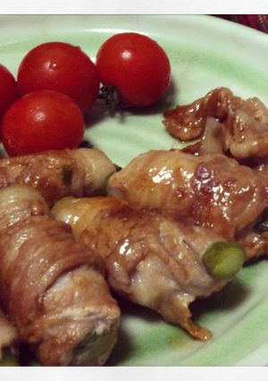 豚肉のアスパラ巻き-レシピのメイン写真