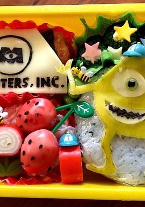 キャラ弁 ☆モンスターズインク弁当☆-レシピのメイン写真