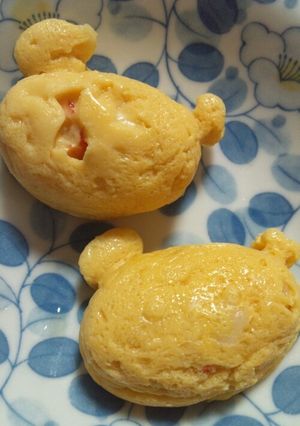 レンジで!!だしがジューシー♪カニ玉子-レシピのメイン写真