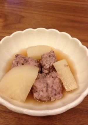 いか団子のいか大根(げそとえんぺらで)-レシピのメイン写真