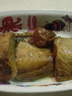 やっぱ魚でしょ!鯖さばサバ梅煮-レシピのメイン写真