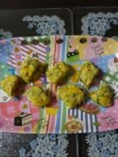 離乳食~ふわふわ手づかみオムレツ~-レシピのメイン写真