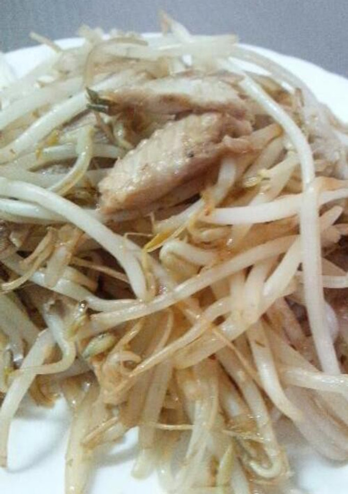 リメイク☆超簡単☆焼き魚ともやし炒め-レシピのメイン写真