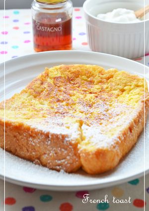◆フライパンで浸透！簡単フレンチトースト-レシピのメイン写真