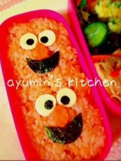 詰めるだけ♡エルモ弁当♡キャラ弁-レシピのメイン写真