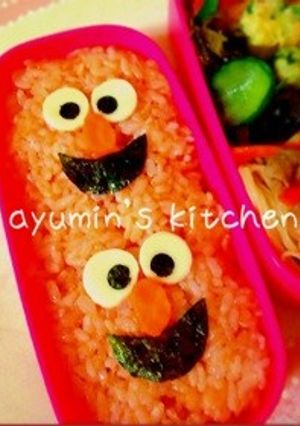 詰めるだけ♡エルモ弁当♡キャラ弁-レシピのメイン写真