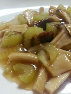エリンギとセロリの炒め煮-レシピのメイン写真