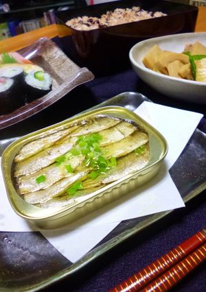 缶のまま　オイルサーデンのアヒージョ風-レシピのメイン写真