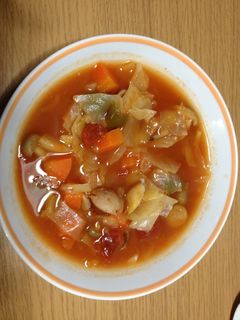 圧力鍋でミネストローネ-レシピのメイン写真