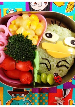キャラ弁*かものはしペリー-レシピのメイン写真