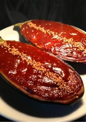 【母の味】米ナスの田楽赤味噌仕立て-レシピのメイン写真