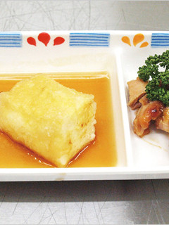 鶏肉のみそ漬け焼きと揚げ出し豆腐-レシピのメイン写真