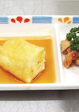 鶏肉のみそ漬け焼きと揚げ出し豆腐-レシピのメイン写真