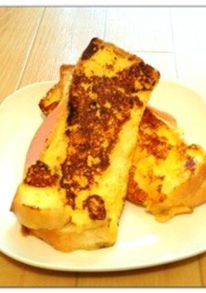 【ヨーグルトで】フレンチエッグトースト-レシピのメイン写真