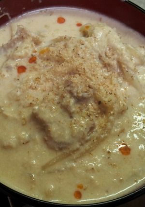簡単☆飲み干す豆乳味噌うどん-レシピのメイン写真