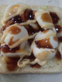 お好み焼き風トースト-レシピのメイン写真