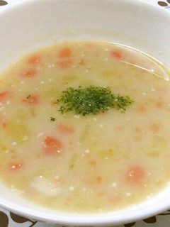 さらりと飲めるさつまいもミルクスープ-レシピのメイン写真
