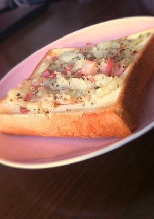 バジポテトースト-レシピのメイン写真