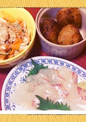 ダイエットにも！中華風梅肉サラダ-レシピのメイン写真