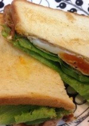 ☆お好み焼きサンド☆(大阪サンド)-レシピのメイン写真