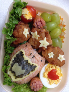 キョウリュウジャー キャラ弁-レシピのメイン写真
