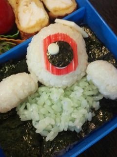 キャラ弁 ☆目玉のおやじ☆-レシピのメイン写真