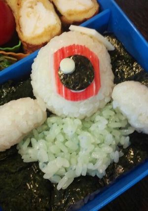 キャラ弁　☆目玉のおやじ☆-レシピのメイン写真