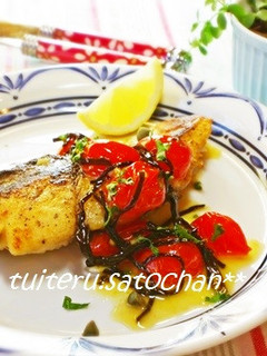*白身魚のポワレ:塩昆布レモン*-レシピのメイン写真