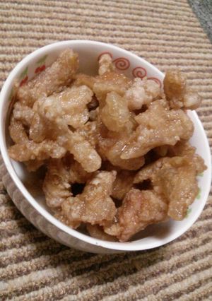 鶏皮おつまみ-レシピのメイン写真