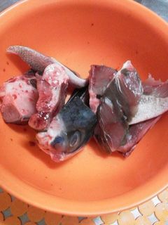 ★ぶりのあら 下処理法★-レシピのメイン写真