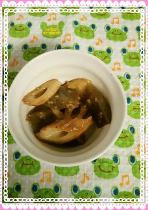 蒟蒻と竹輪の味噌炒め煮-レシピのメイン写真