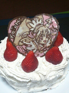 ドキドキプリキュア☆キャラケーキ-レシピのメイン写真