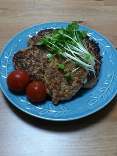激ウマ豆腐生姜ハンバーグ!-レシピのメイン写真