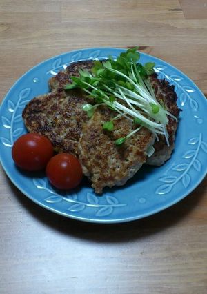 激ウマ豆腐生姜ハンバーグ!-レシピのメイン写真