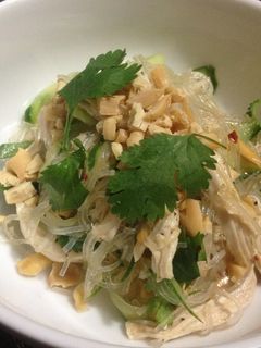 春雨と蒸し鶏のサラダ-レシピのメイン写真