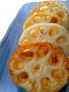 海老の蓮根挟み焼き-レシピのメイン写真