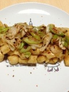 油揚げとねぎ焼き-レシピのメイン写真