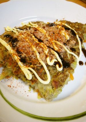 魚　de　ガツガツお好み焼き-レシピのメイン写真