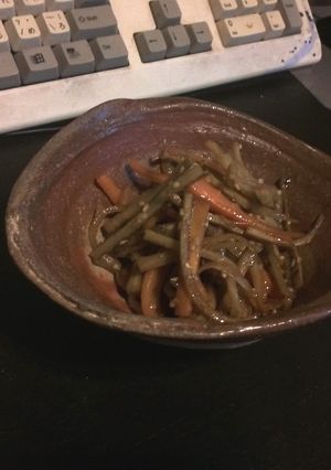 男のきんぴらごぼう-レシピのメイン写真