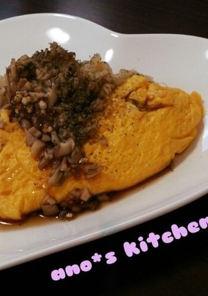 和風ガーリックオムライス-レシピのメイン写真