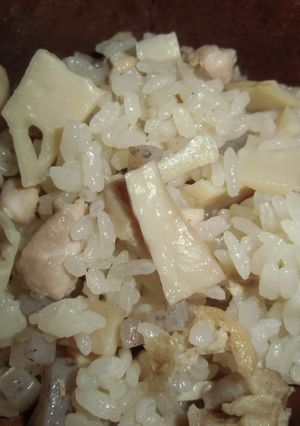 美味しく簡単、たけのこご飯-レシピのメイン写真
