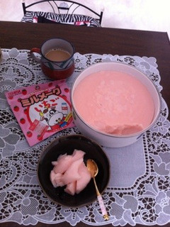 いちごのブランマンジェ-レシピのメイン写真