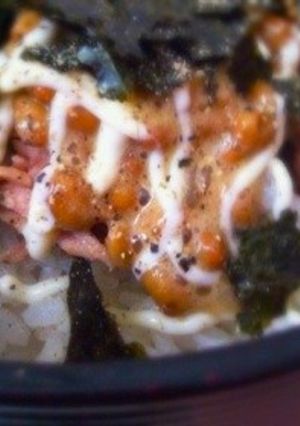 超簡単ですぐ食べれる納豆シーチキンご飯❤-レシピのメイン写真