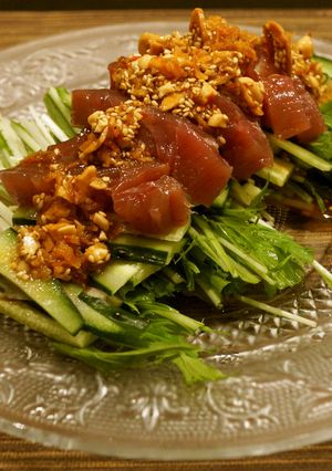 簡単！カツオの中華風サラダ-レシピのメイン写真