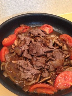 20130418トマトすき焼き-レシピのメイン写真