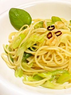 ねぎが主役のペペロンチーノ☆-レシピのメイン写真